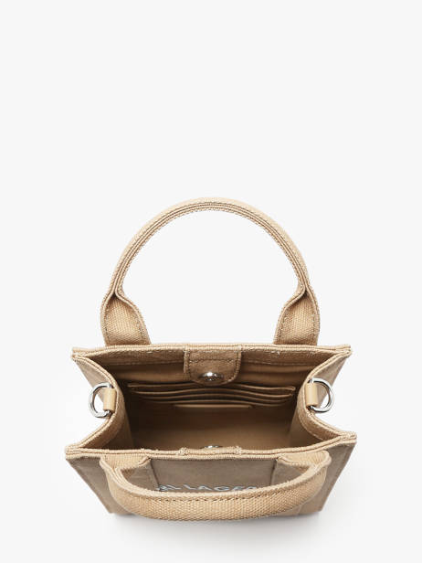 Cross Body Tas Rsg Katoen Karl lagerfeld Beige rsg A1W50039 ander zicht 3